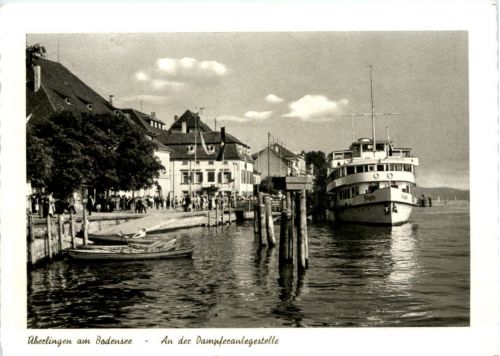 Überlingen, An der Damperanlegestelle