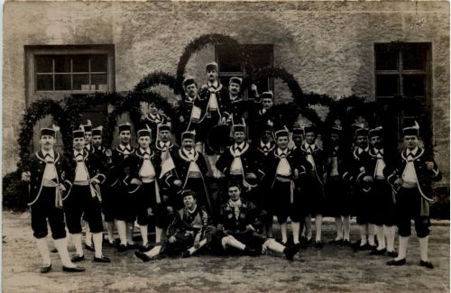Tasching - Schäfflertanz 1907 - Cham