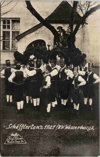 Wasserburg - Schäfflertanz 1921