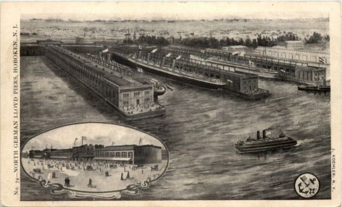 Oboken - North German Lloyd Piers