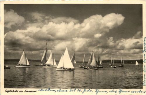 Der Ammersee, Segelschule