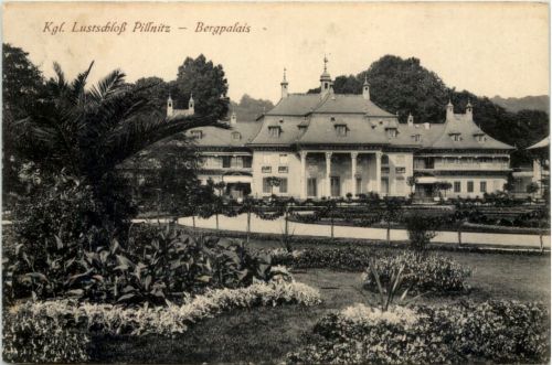 Dresden, Pillnitz, Kgl. Lustschloss, Bergpalais
