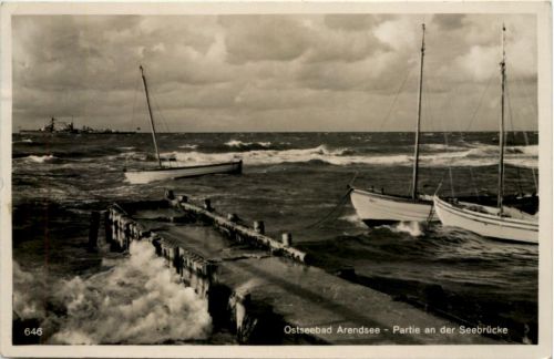 Seebad Arendsee, Partie an der Seebrücke