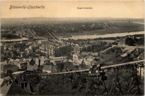 Dresden, -Loschwitz, Bergschwebebahn