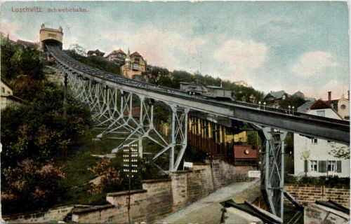 Dresden, -Loschwitz, Bergschwebebahn