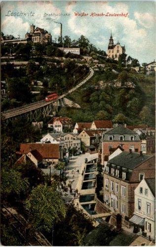 Dresden, -Loschwitz, Weisser Hirsch, Luisenhof