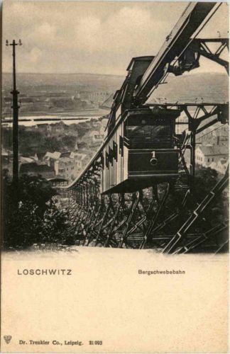 Dresden, Loschwitz, Bergschwebebahn