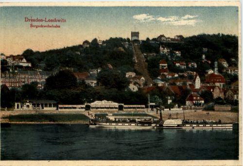Dresden, Loschwitz, Bergschwebebahn,