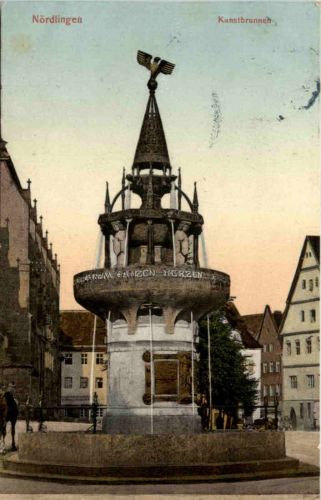 Nördlingen, Kunstbrunnen