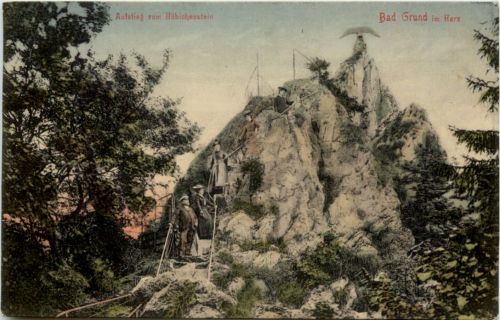 Bad Grund im Harz, Aufstieg zum Hübichenstein
