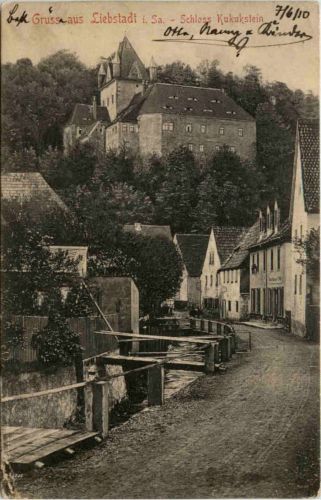 Gruss aus Liebstadt i. Sa., Schloss Kukukstein