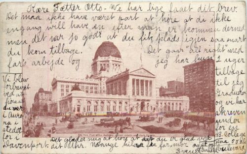 Chicago - The new Post Office Building