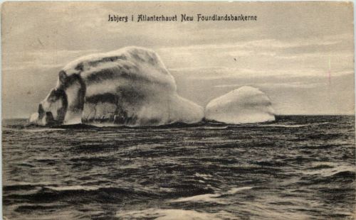 Isbjerg i Atlanterhauet - New Foundlandsbankerne