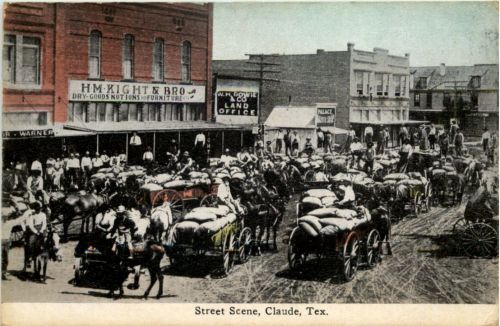 Claude Texas - Street scene