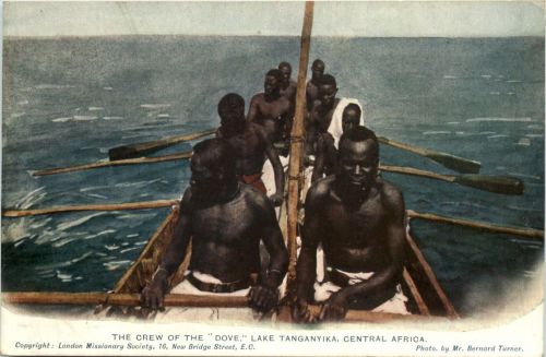 Central Africa - Lake Tanganyika - The Crew of the Dove