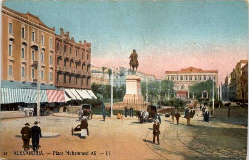 Egypt - Alexandria - Place Mohammed Ali