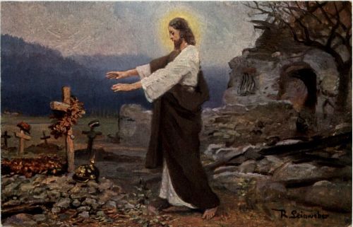 Jesus - Künstler AK R. Leinweber