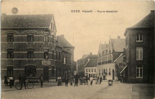 Hasselt - Rue de Maestricht - Feldpost Landsturm Bat. Nürnberg