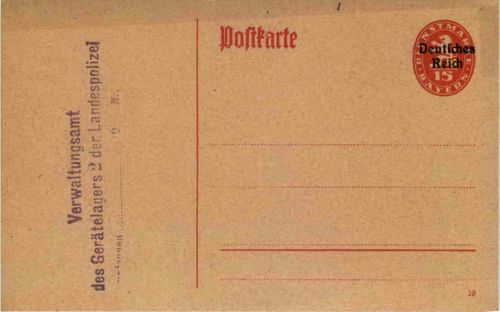 Bayern Ganzsache