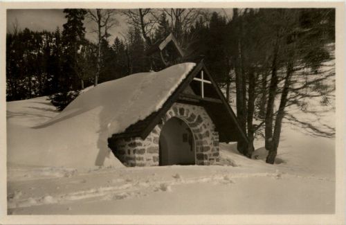Kapelle der Ski und Berghütte am Schwarzenkopf - Schliersee