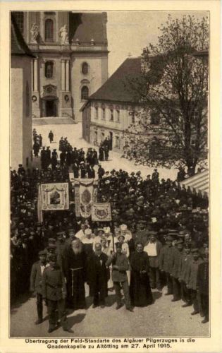 Übertragung der Feldstandarte Altötting 1915