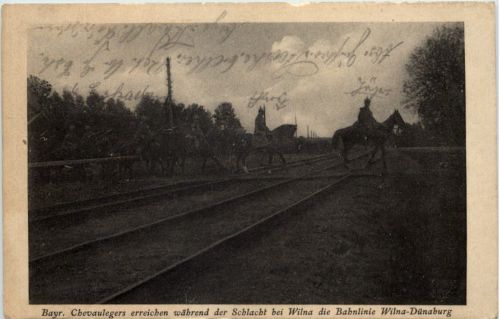 Wilna - Bayr. Chevaulegeres - Feldpost
