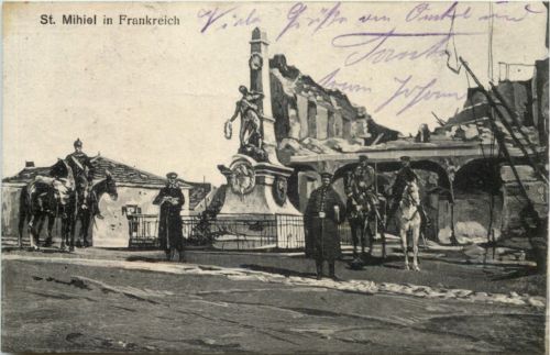 St. Mihiel in Frankreich - Feldpost Bayr. 19. Inf Regiment