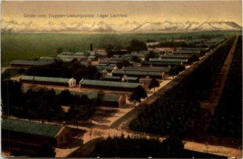 Grüsse vom Truppen Übungsplatz Lager Lechfeld