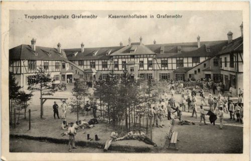 Truppenübungsplatz Grafenwöhr - Kasernenhofleben