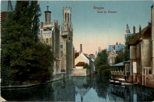 Bruges - Quai du Rosaire - Feldpost 6. Res Inf Regiment