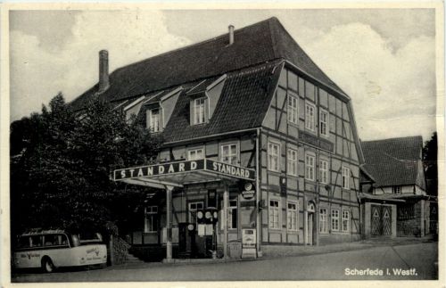 Scherfede i. Westfalen - Tankstelle - Warburg