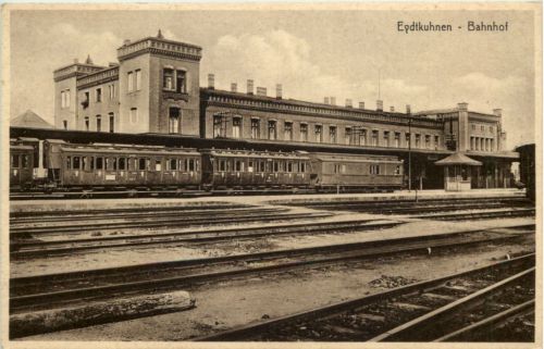 Eydtkuhnen - Bahnhof - Ostpreussen