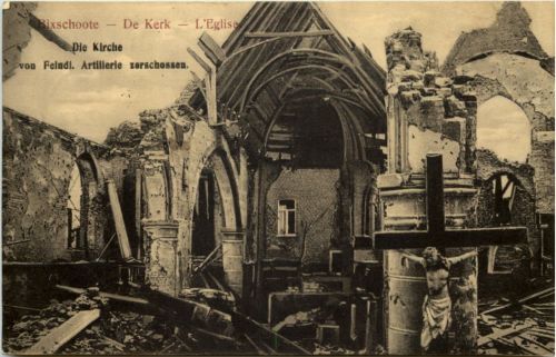 Bixschoote - De Kerk - Feldpost Res Inf Rgt 236