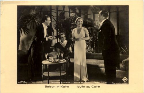 Film -Saison in Kairo - Willy Fritsch Renate Müller