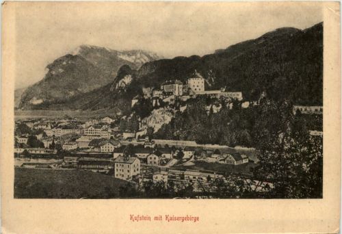Kufstein mit Kaisergebirge