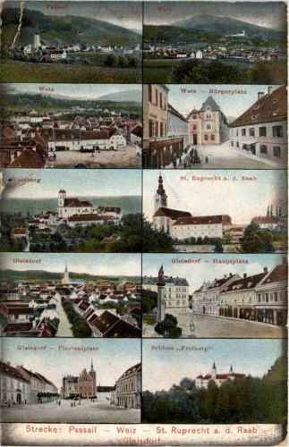 Strecke Passail - Weiz St. Ruprecht a. d. Raab - Gleisdorf