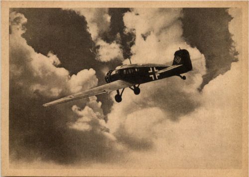JU 34 - Junkers Kurier und Übungsflugzeug - 3. Reich
