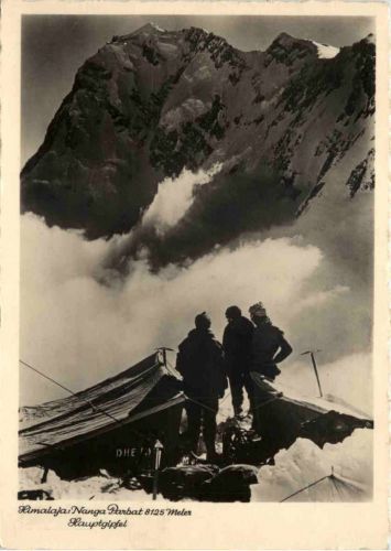 Himalaja - Nanga Parbat 8125m - Hauptgipfel - Bergsteigen - Himalajafahrt 1934