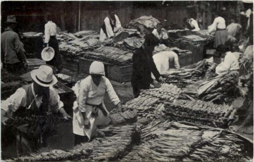 Asia - Market dried fish