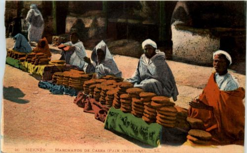 Meknes - Marchands de Casra