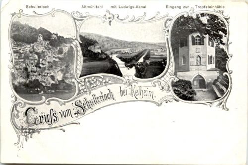 Gruss vom Schullerloch bei Kelheim