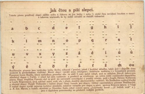 Blindenschrift