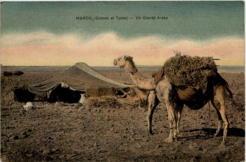 Maroc - Un Gourbi Arabe
