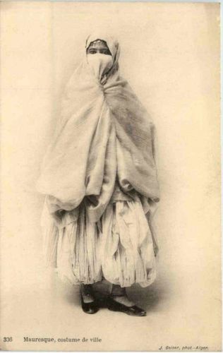Mauresque - costume de ville