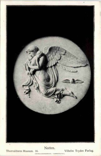 Künstler AK - Vilhelm Trydes Forlag - Natten