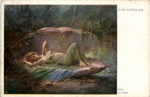 Künstler AK - Hans Zatzka - Perle