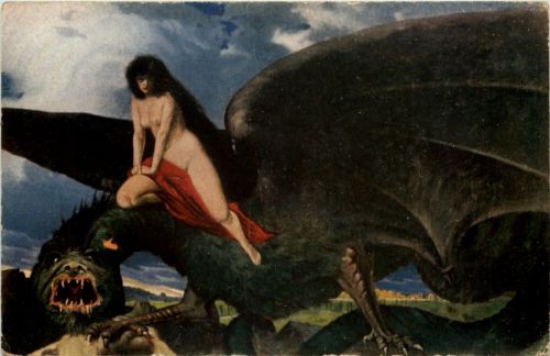 Künstler Eduard Rüdisühli - Dämon der Liebe