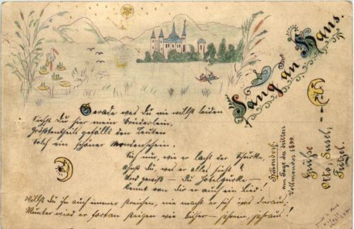 Hillersdorf Fulda - handgemalt