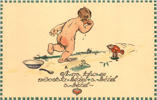 Künstler AK - M. Fischerova-Kvechova