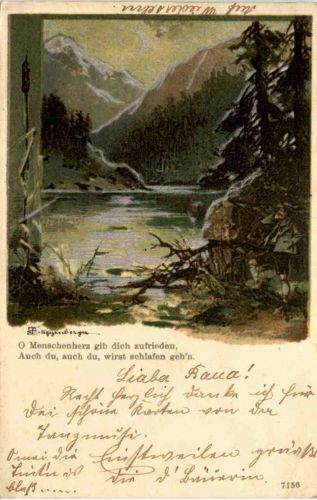 Künstler AK Eggenberger